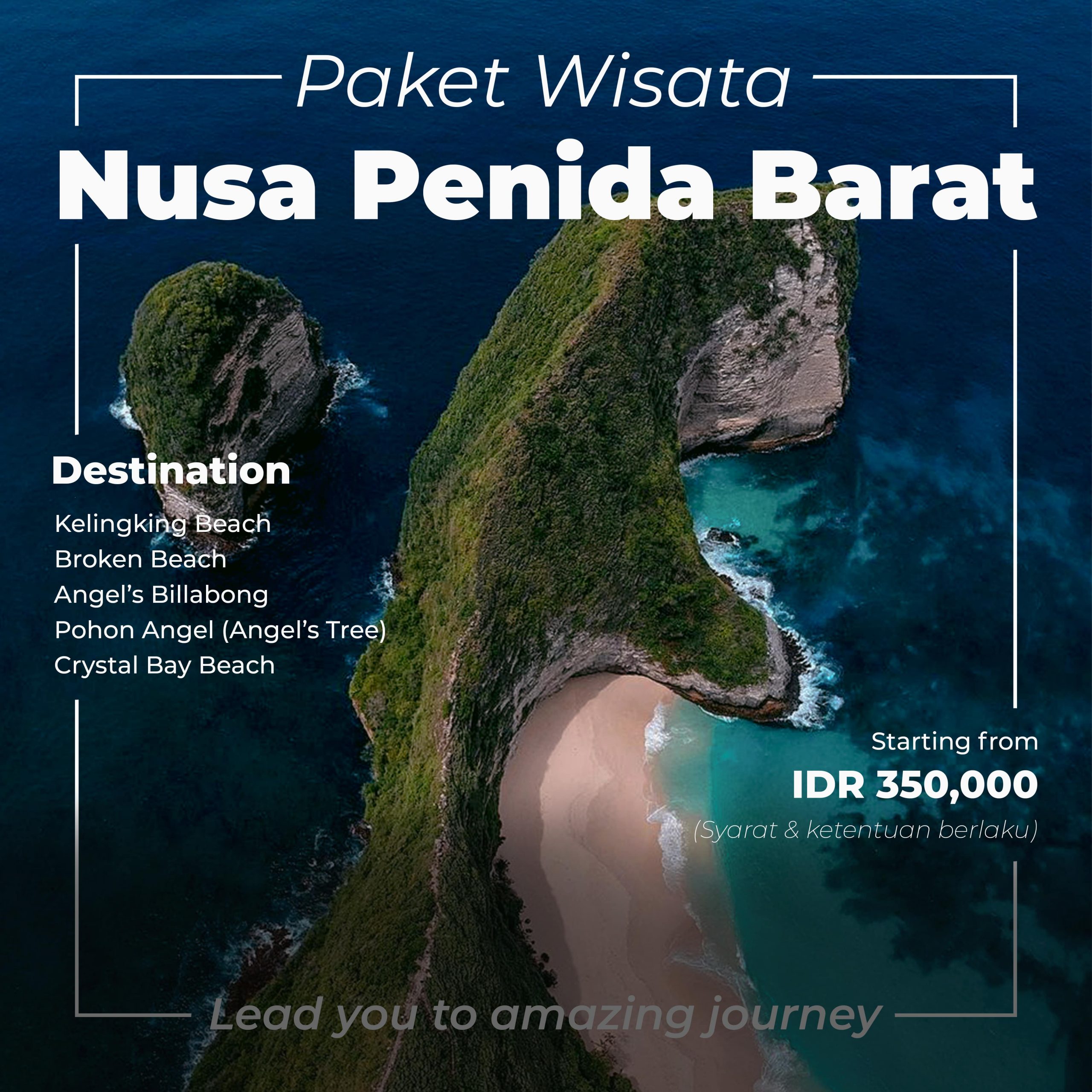 Paket Tour Nusa Penida Barat (Half Day)