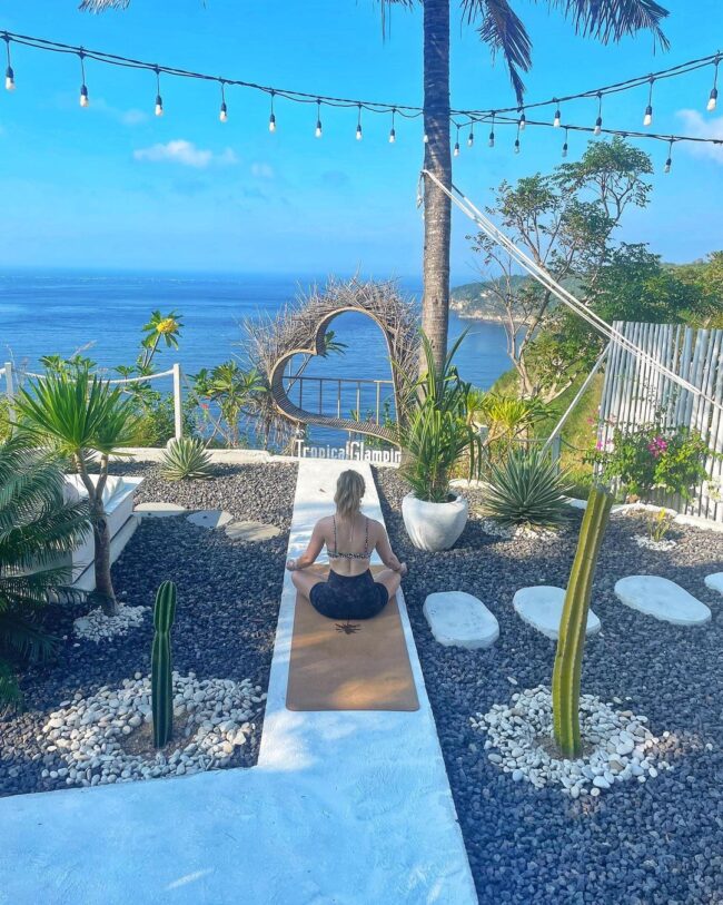 Yoga at Tropical Glamping